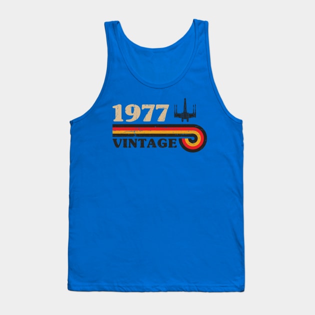 1977 Vintage Wing Tank Top by SunsetSurf